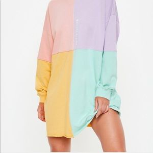 💭MISGUIDED COLORBLOCK DRESS💭